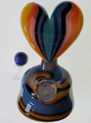 Vibrant Heart 10mm Vase